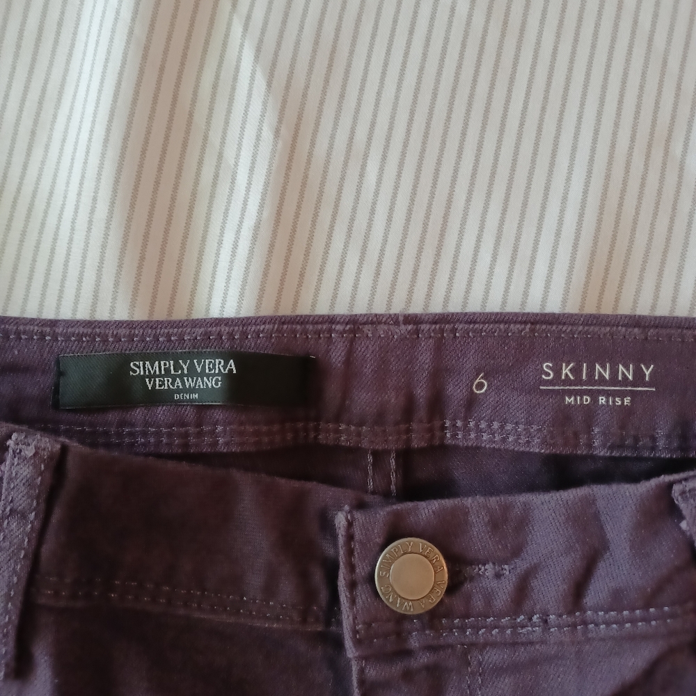 Simply Vera Vera Wang Denim pants